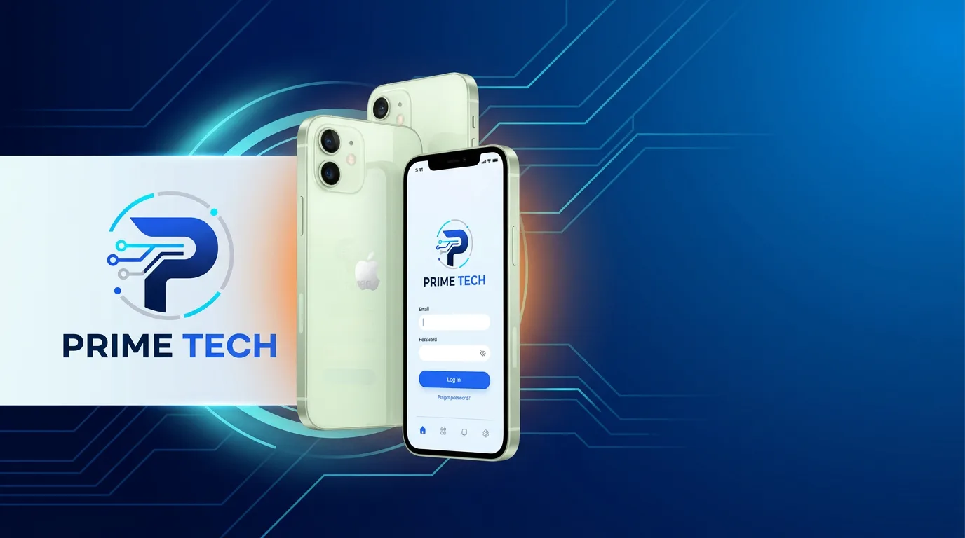 PrimeTech phones and digital technology banner